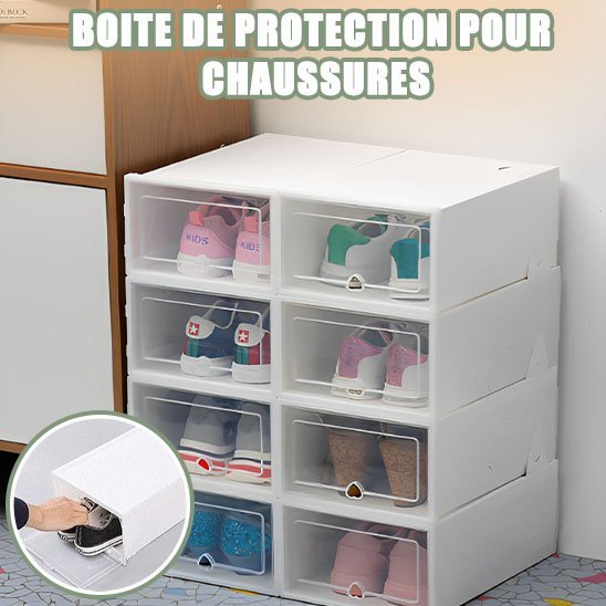 Boite à chaussures | Transparente - Mon Essentiel Maison