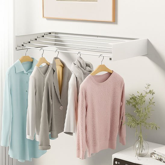 Etendoir a linge | Compact Multifonctionnel - Mon Essentiel Maison