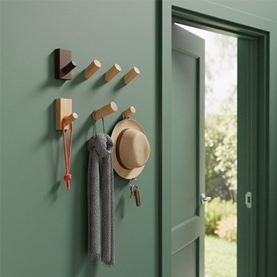 Porte manteau bois | Élégance Naturelle - Mon Essentiel Maison