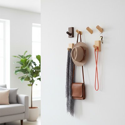 Porte manteau bois | Élégance Naturelle - Mon Essentiel Maison