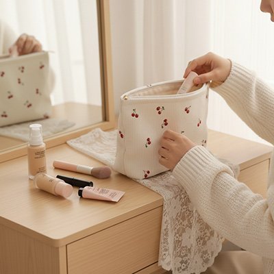 Trousse maquillage | Élégance Nomade - Mon Essentiel Maison